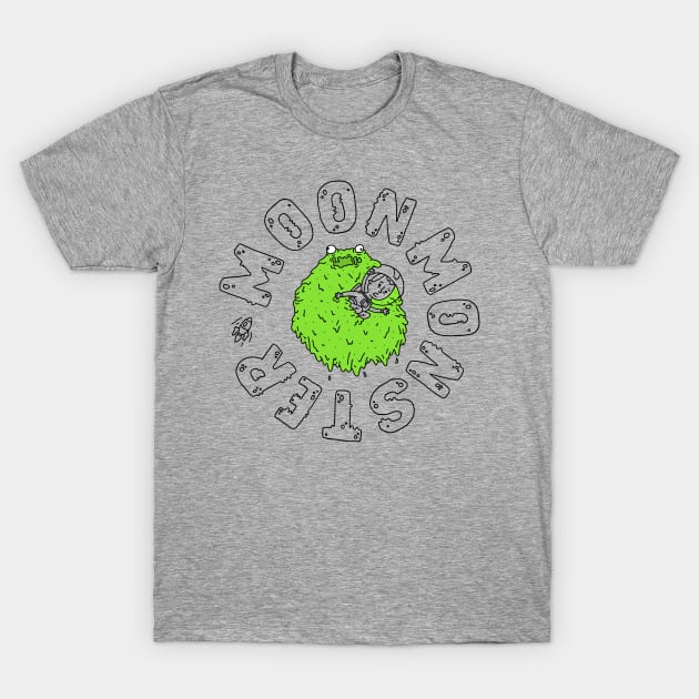 Moonmonster - Goopy Death T-Shirt by gocomedyimprov